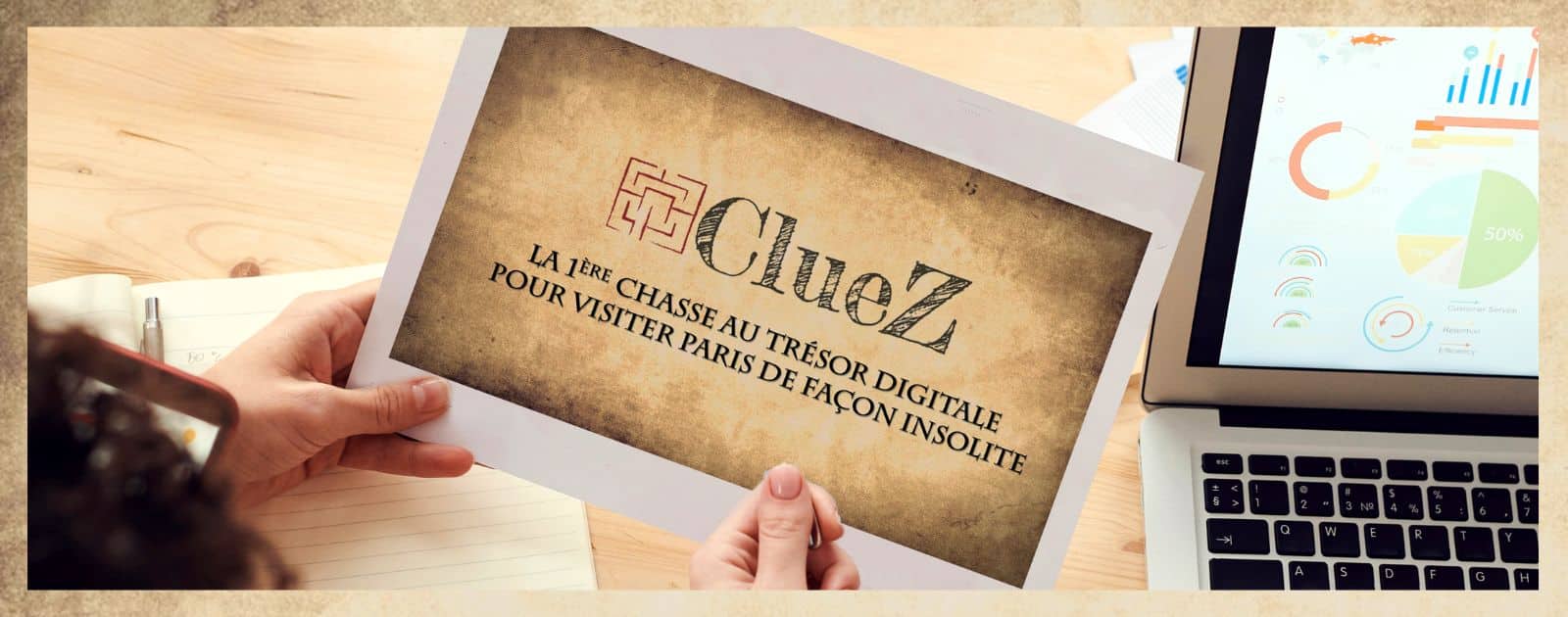 Bureau, image et présentation de l'entreprise ClueZ Paris