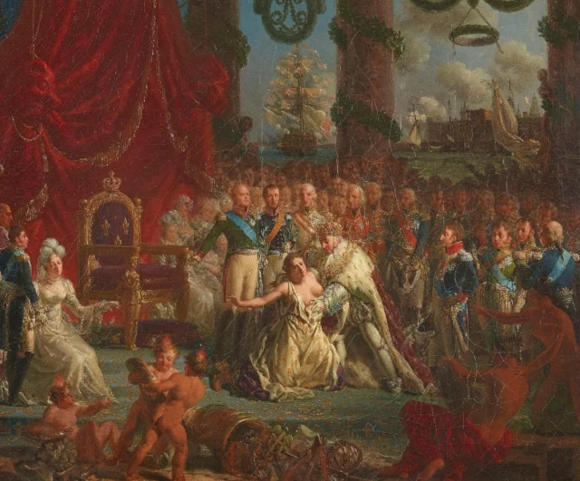 Ça s'est passé un .. 28 Avril 1814 : Le retour de Louis XVIII à Paris !👑
-
Il y a 209 ans, un 28 avril, Paris a accueilli un moment historique : le retour de Louis XVIII à la tête de la France. Après la défaite de Napoléon Ier et son abdication, Louis XVIII, frère de Louis XVI, est revenu de son exil pour reprendre le trône, marquant le début de la Restauration. 🏰
-
Ce jour-là, Louis XVIII est entré solennellement dans Paris, accueilli par une foule immense et des célébrations publiques. Son retour a été perçu comme le rétablissement de la monarchie, mettant fin à l'ère napoléonienne et ouvrant une nouvelle page dans l'histoire de la France. 📜
-
La Restauration a été une période de transition politique et sociale, marquée par des efforts pour réconcilier les anciennes et nouvelles élites, et pour rétablir l'ordre et la stabilité après les années de révolution et d'empire. 🏛
-
#Paris #Culture #Histoire #LouisXVIII #ClueZ #ClueZParis #Connaissance #Patrimoine #France #Monarchie #Restauration #CaSestPasseUn
