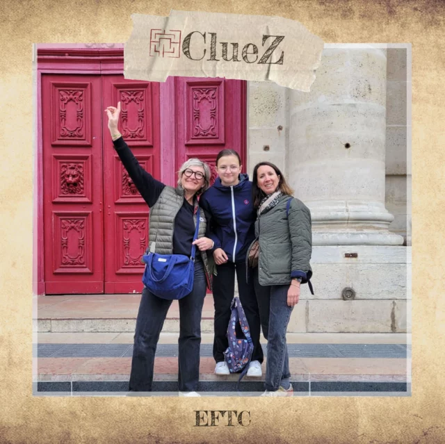 🕵🏻 Les Détectives 🕵🏻‍♂️
-
Merci encore à nos nouveaux détectives qui ont nous ont rejoins au mois d'Avril ! 👏🏻
-
Nombreux sont les détectives qui ont déjoué les pièges de nos parcours en moins de 2h ! 🕵‍♂️🕵‍♀️
-
N'hésitez pas, rejoignez-nous demain ou dimanche ! 🔍
-
#ClueZParis #Cluez #Paris #Enquete #Exterieur #Escapegame #3parcours #Marais #QuartierLatin #PassagesCouverts #DiscoverParis #Amis #Famille #EVJF #EVG