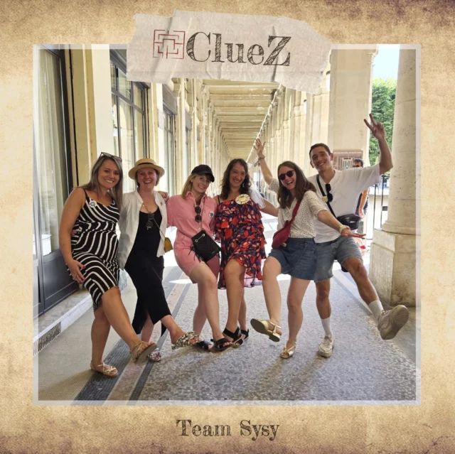 🕵🏻 Les Détectives 🕵🏻‍♂️
-
Encore une fois, nos détectives ont réussi avec brio à remplir leur mission !👏
-
Que ce soit sous le soleil du Marais, dans l'atmosphère historique du Quartier Latin, ou à l'ombre des Passages Couverts, chaque moment sera une aventure inoubliable ! 🎉
-
Faites preuve de logique et d'esprit d'équipe et vous aussi, remplissez à bien votre mission ! 😄
-
#ClueZParis #Cluez #Paris #Enquete #Exterieur #Escapegame #3parcours #Marais #QuartierLatin #PassagesCouverts #DiscoverParis #Amis #Famille #EVJF #EVG